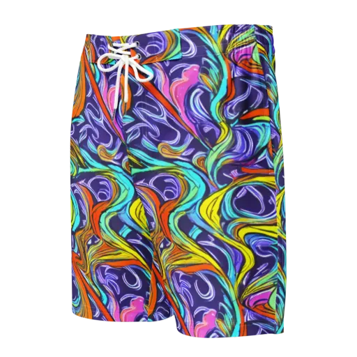 Flux Fantasia on a Men's Board Shorts