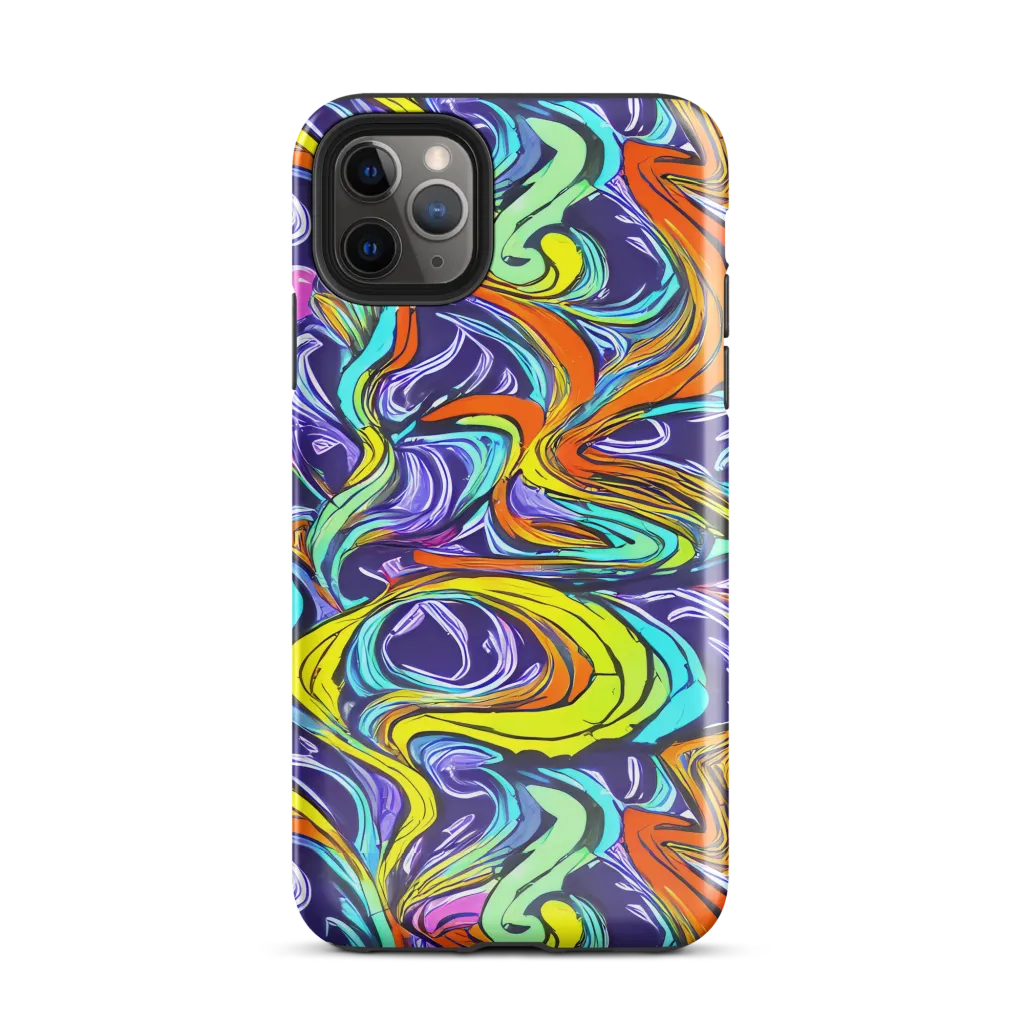 Flux Fantasia on Tough Case for iPhone® — Front
