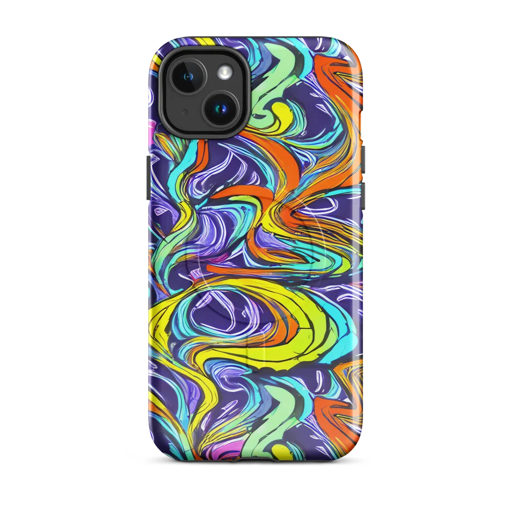 Flux Fantasia on MagSafe Tough Case for iPhone® — Front