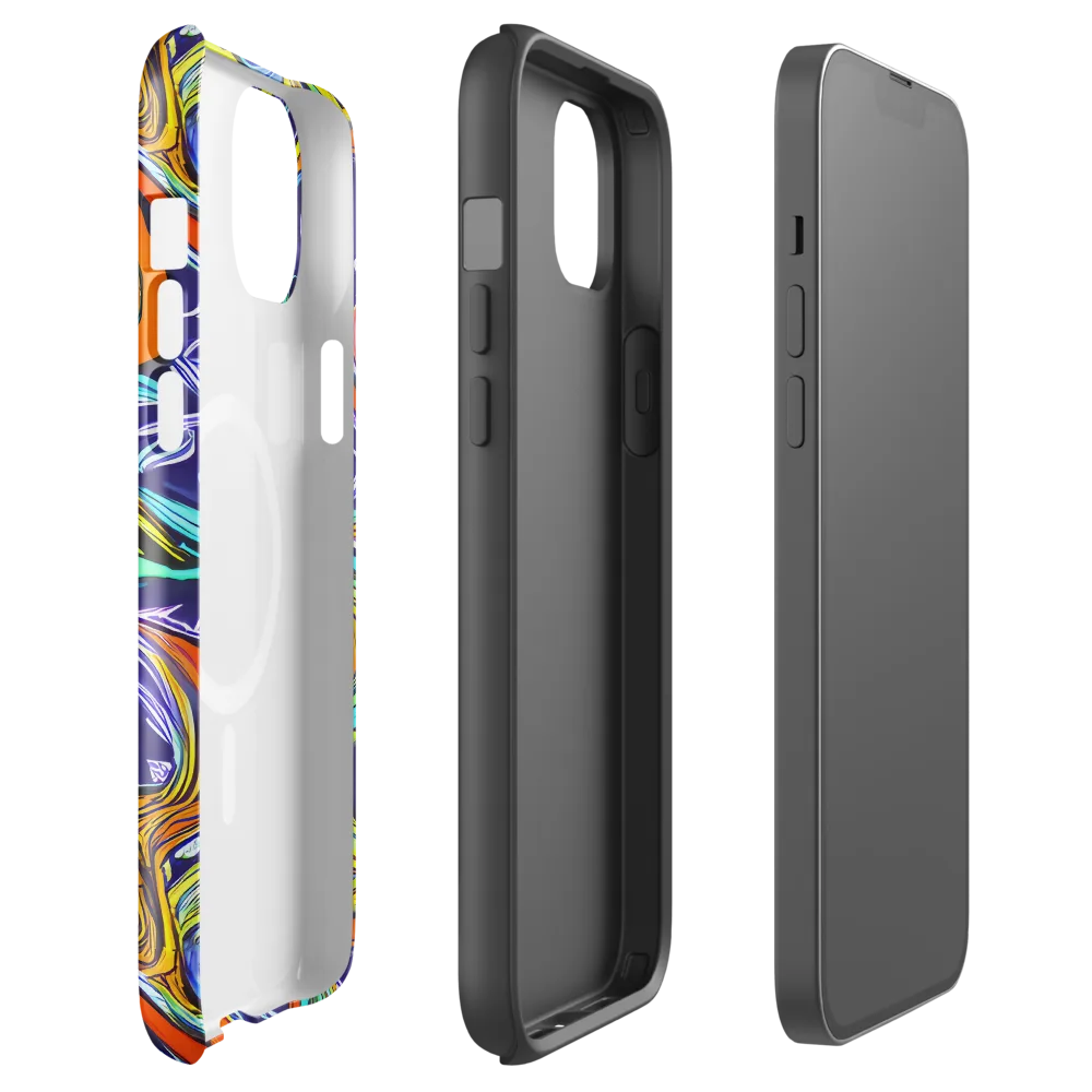 Flux Fantasia on MagSafe Tough Case for iPhone® — Front