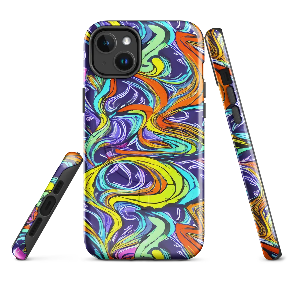 Flux Fantasia on MagSafe Tough Case for iPhone® — Front