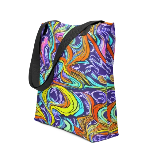 Flux Fantasia on a Tote Bag