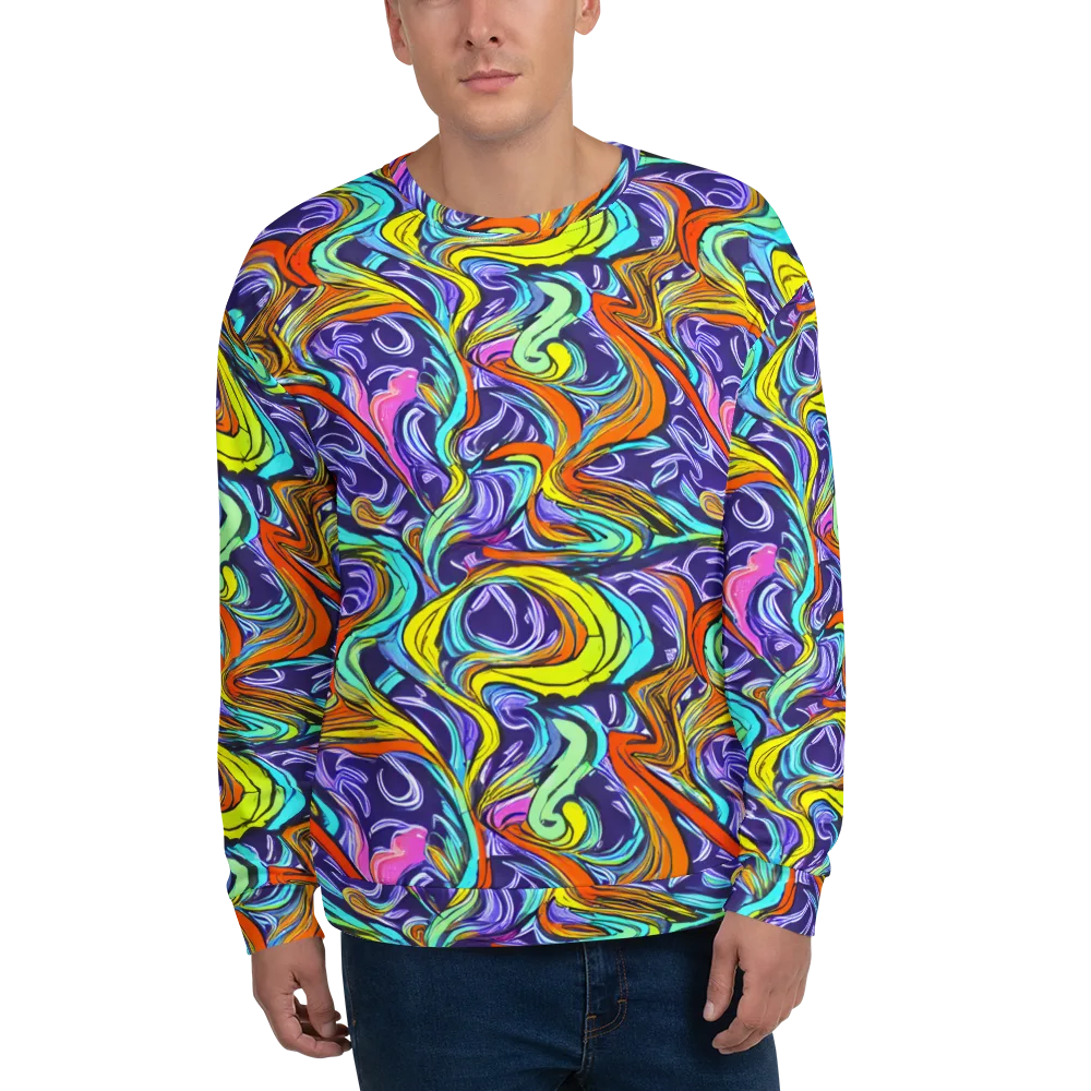 Flux Fantasia on Sweatshirt — Front