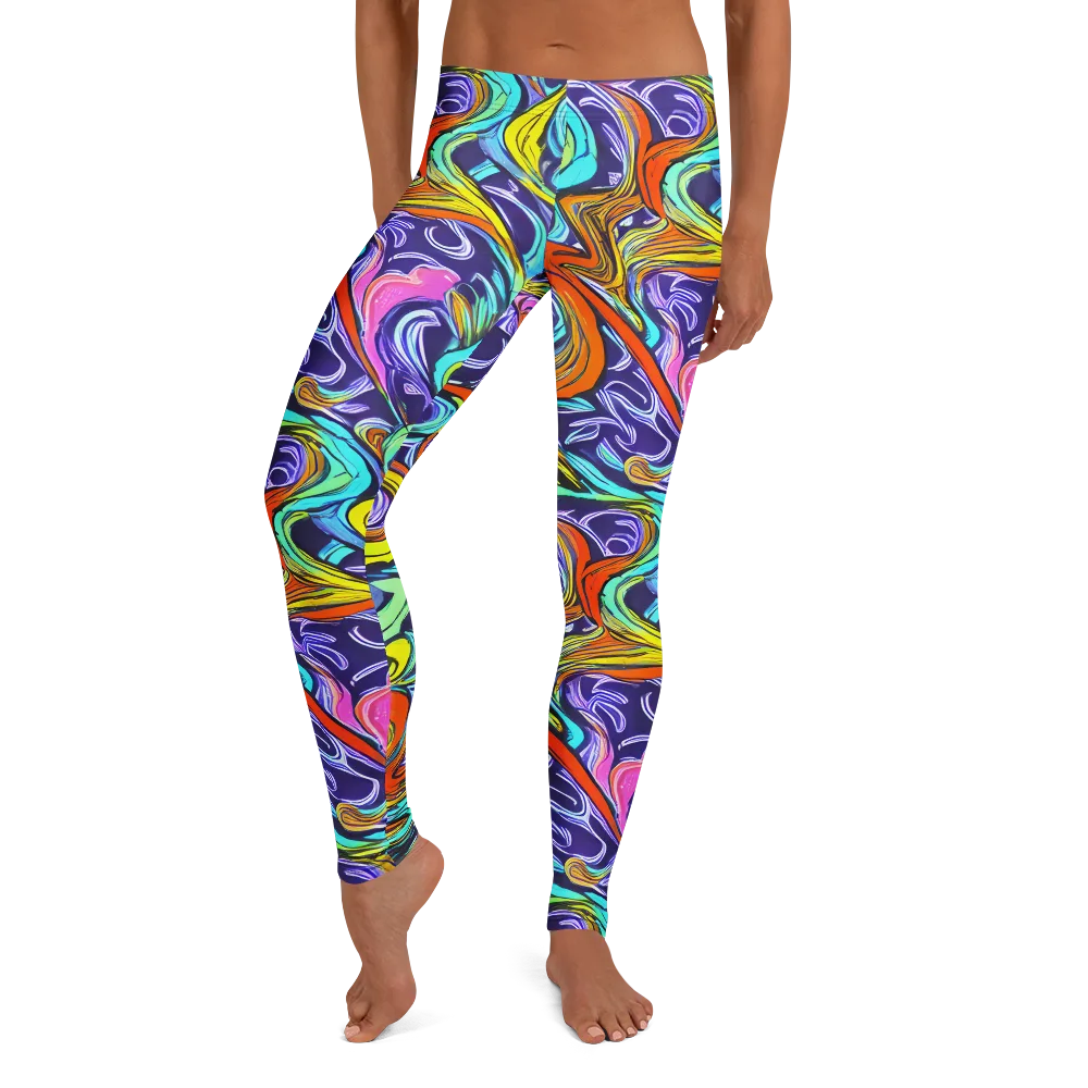 Flux Fantasia on Leggings — Front
