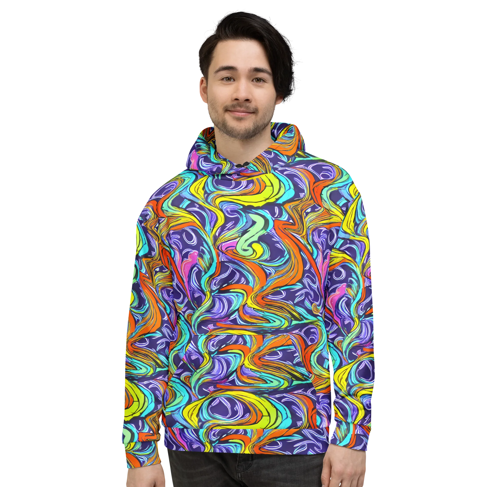 Flux Fantasia on Hoodie — Front