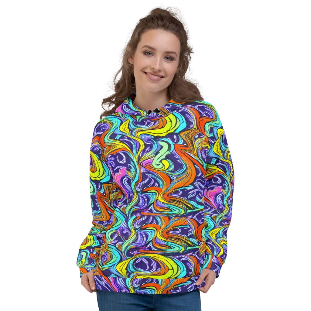Flux Fantasia on Hoodie — Front