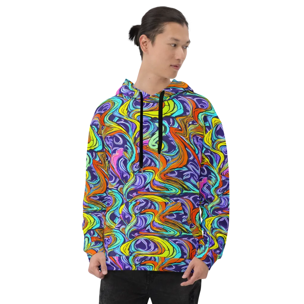 Flux Fantasia on Hoodie — Front