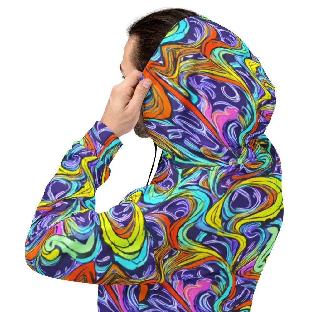 Flux Fantasia on Hoodie — Back