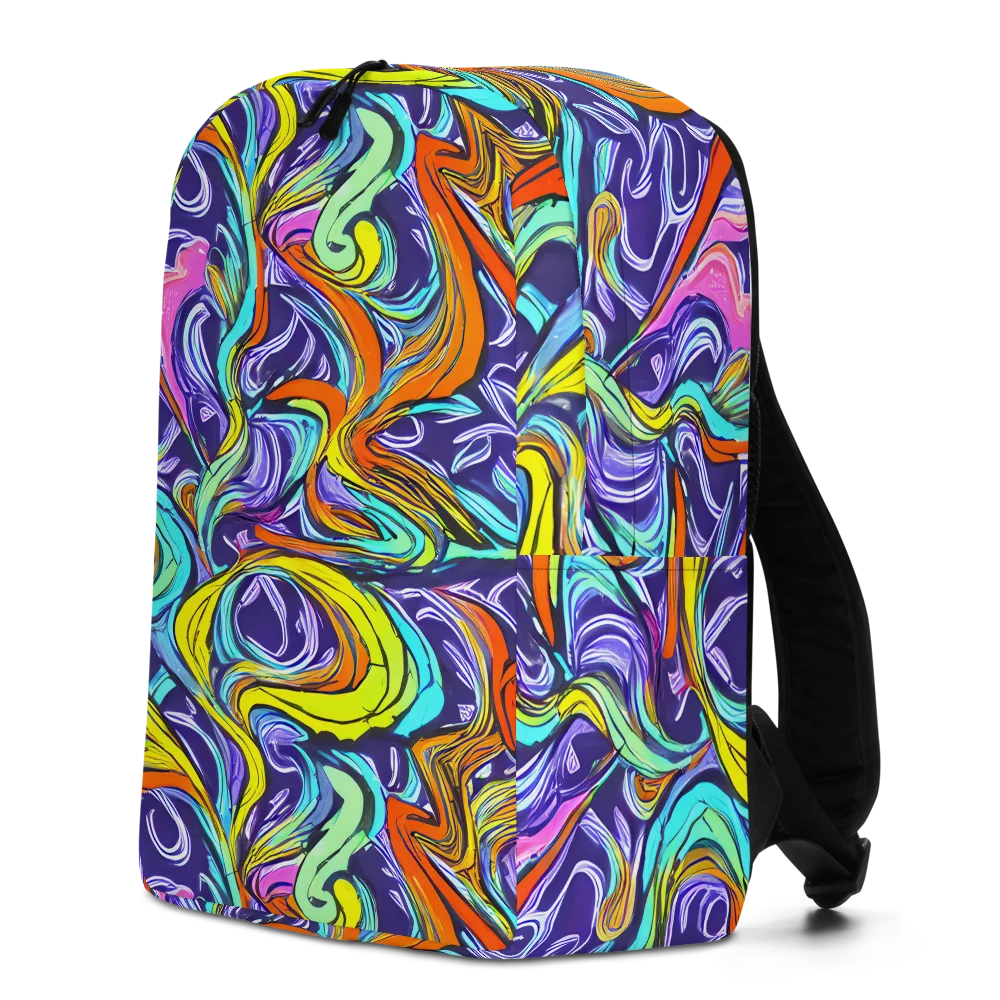 Flux Fantasia on Minimalist Backpack — Left