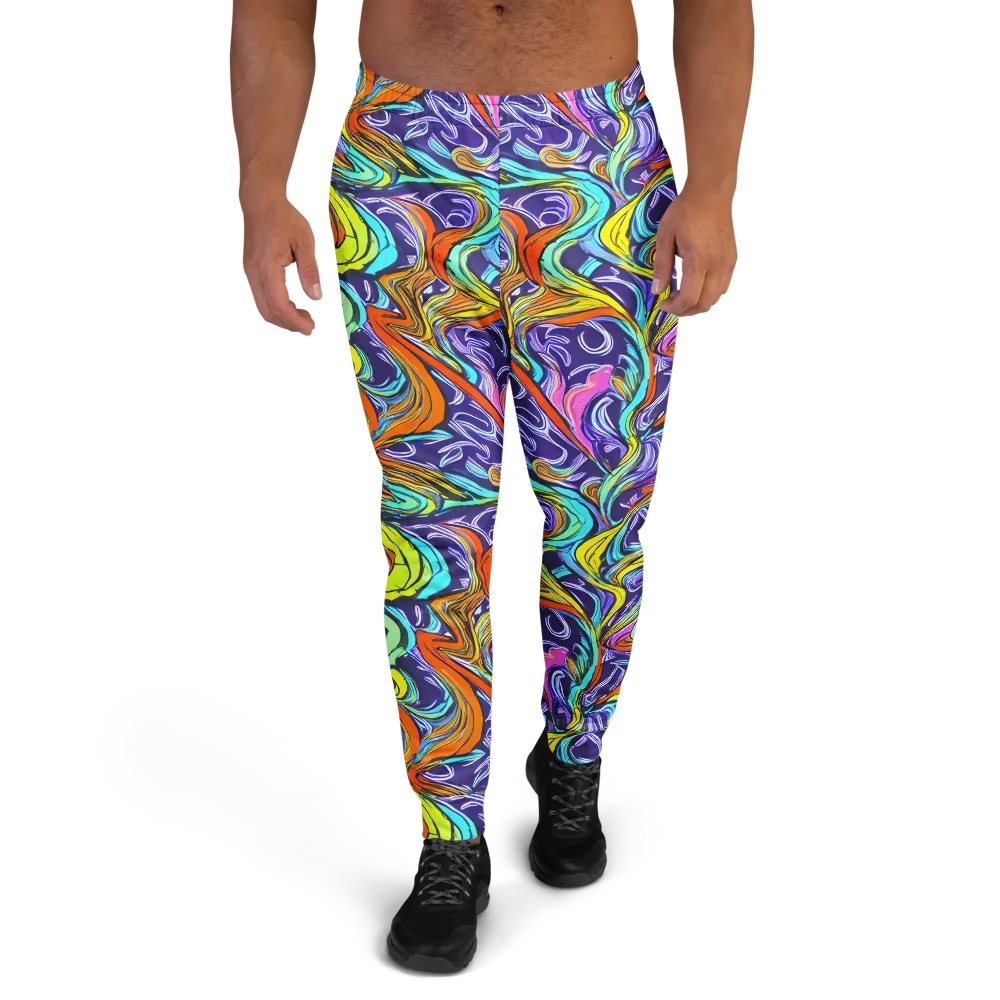 Flux Fantasia on Men's Joggers — Front
