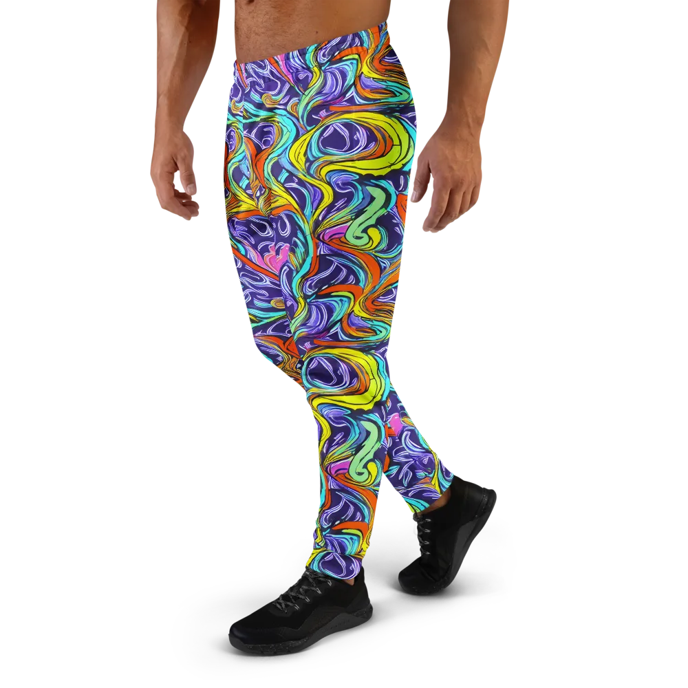 Flux Fantasia on Men's Joggers — Left
