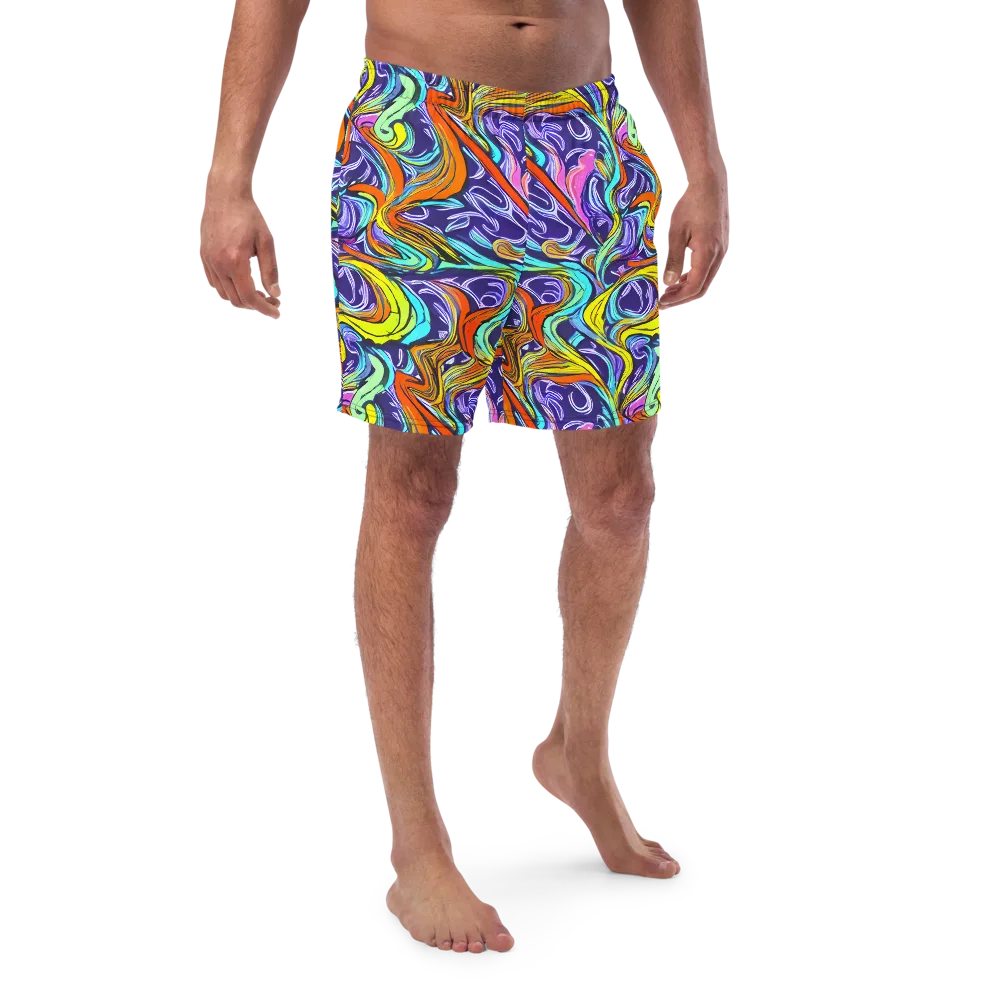 Flux Fantasia on Swim Trunks — Front