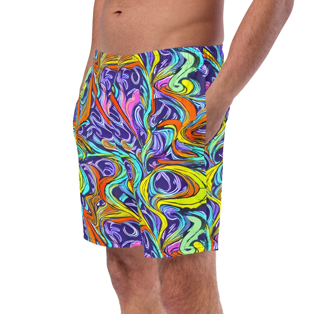 Flux Fantasia on Swim Trunks — Left Front