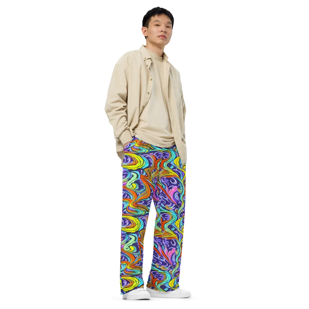 Flux Fantasia on Wide-Leg Pants — Right Front