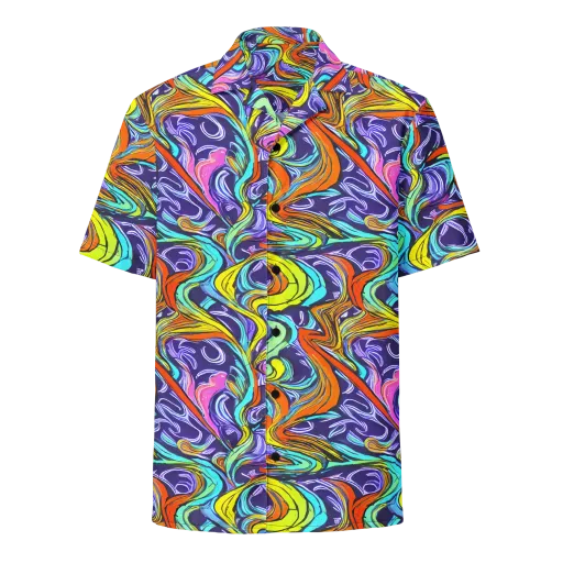 Flux Fantasia on a Button Shirt