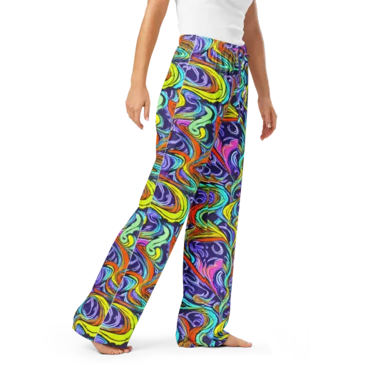 Flux Fantasia on a Women's Pajama Pants