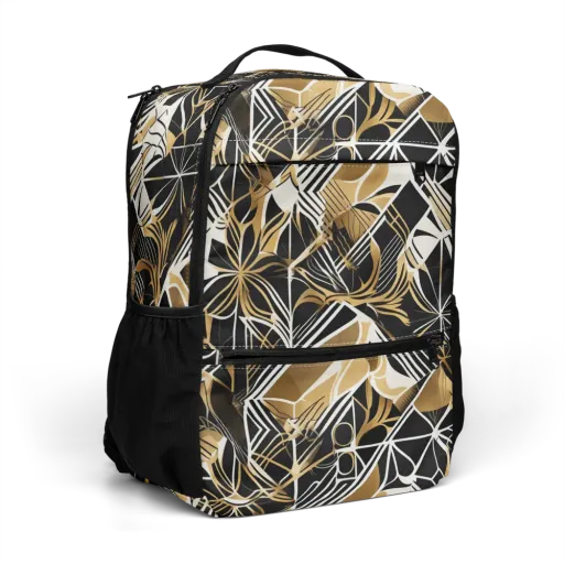 Black Tie Botanica on a Utility Backpack