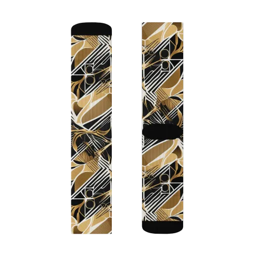Black Tie Botanica on a Socks