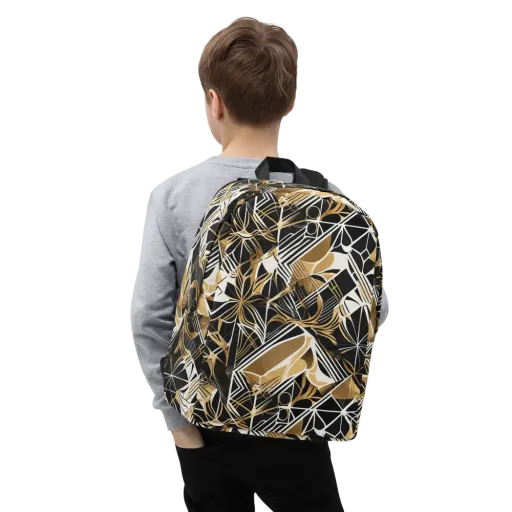 Black Tie Botanica on a Minimalist Backpack