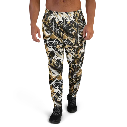 Black Tie Botanica on a Men's Joggers
