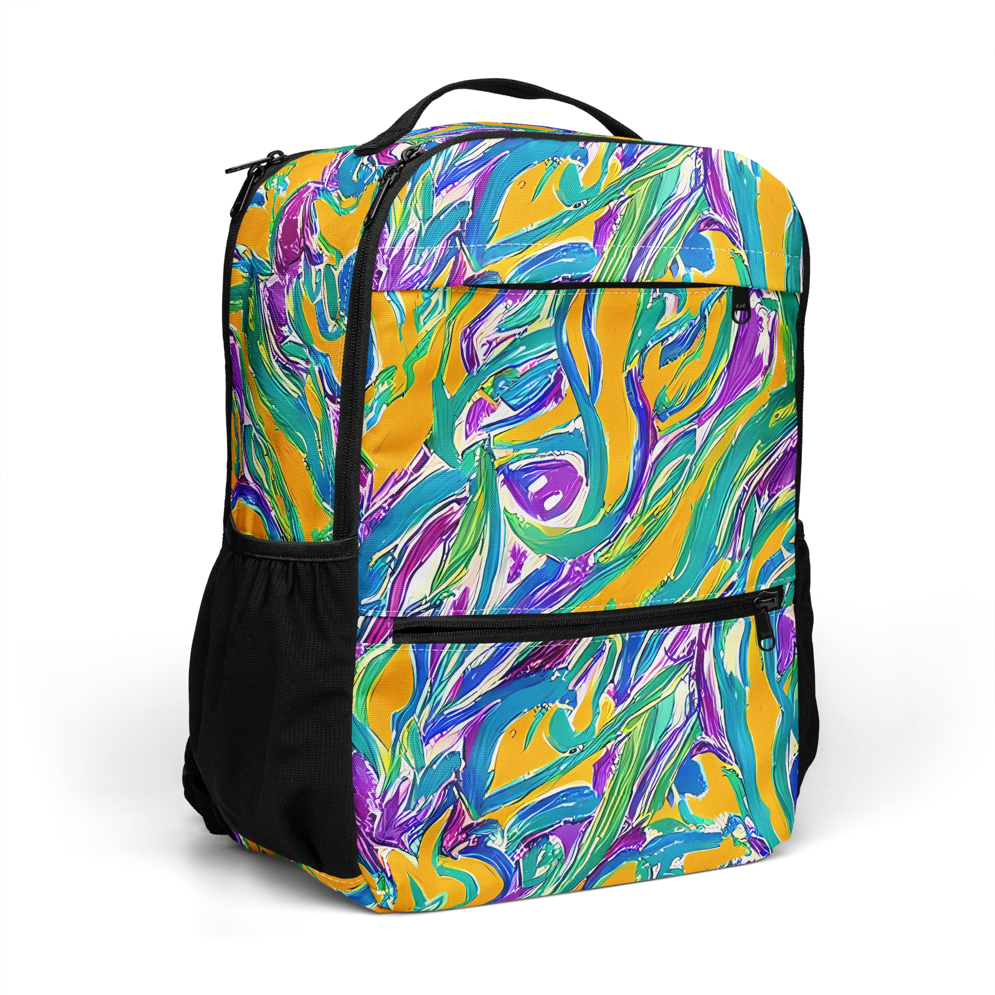 Tropical Voltage on Utility Backpack — Right Front