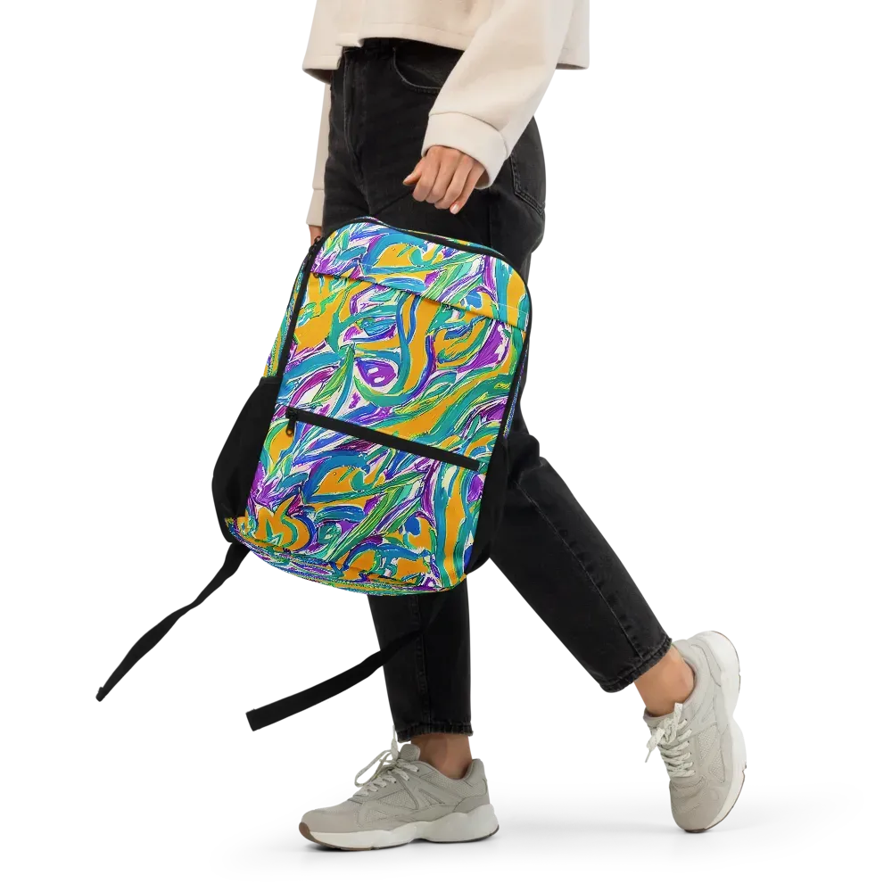 Tropical Voltage on Utility Backpack — Front