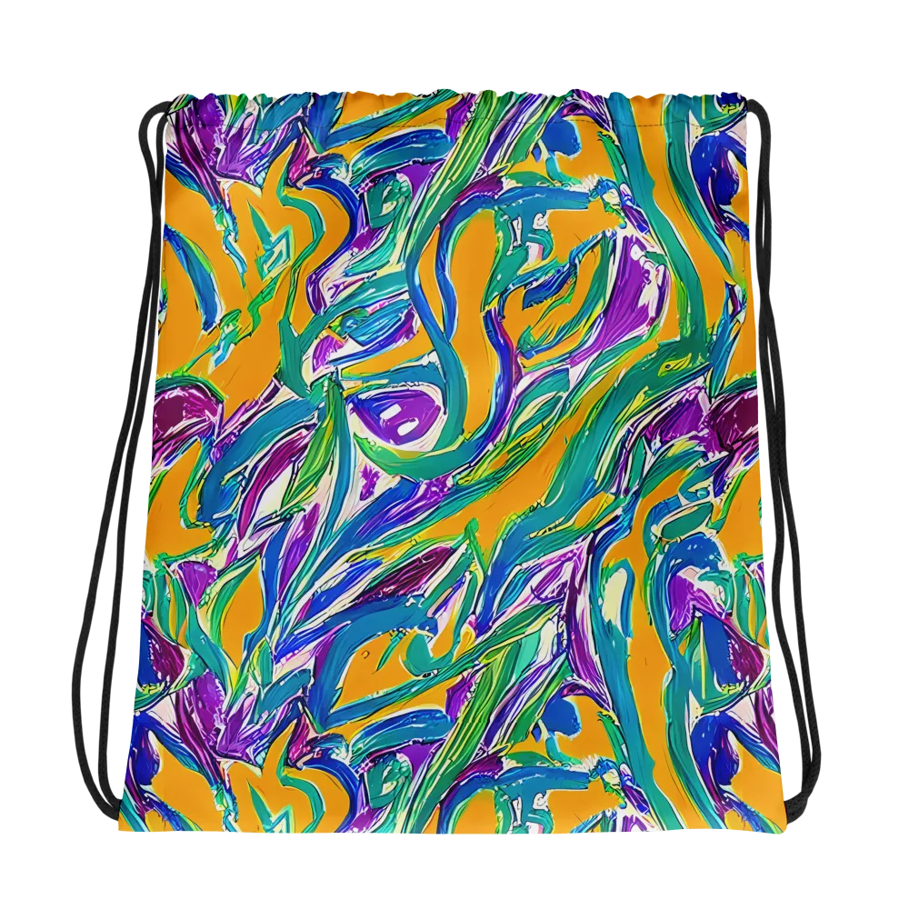 Tropical Voltage on Drawstring Bag — Photo