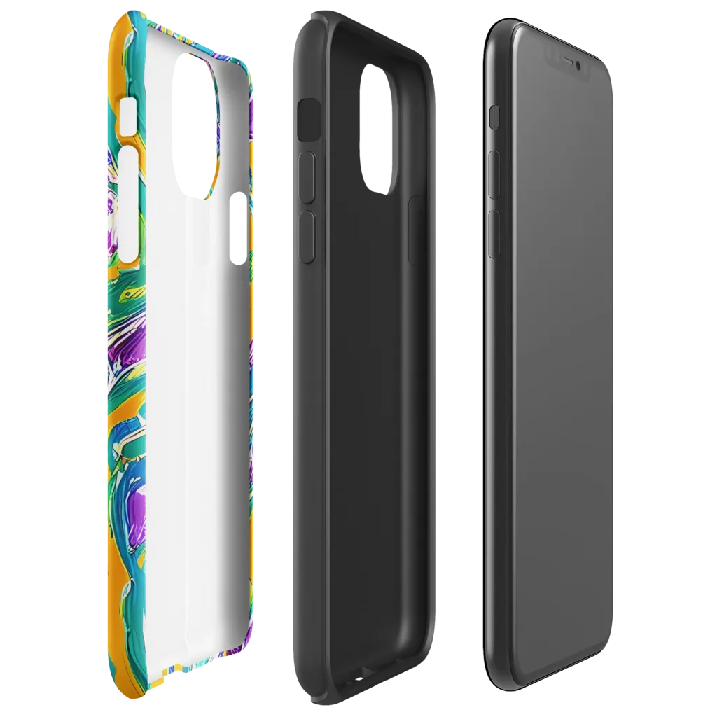 Tropical Voltage on Tough Case for iPhone® — Right