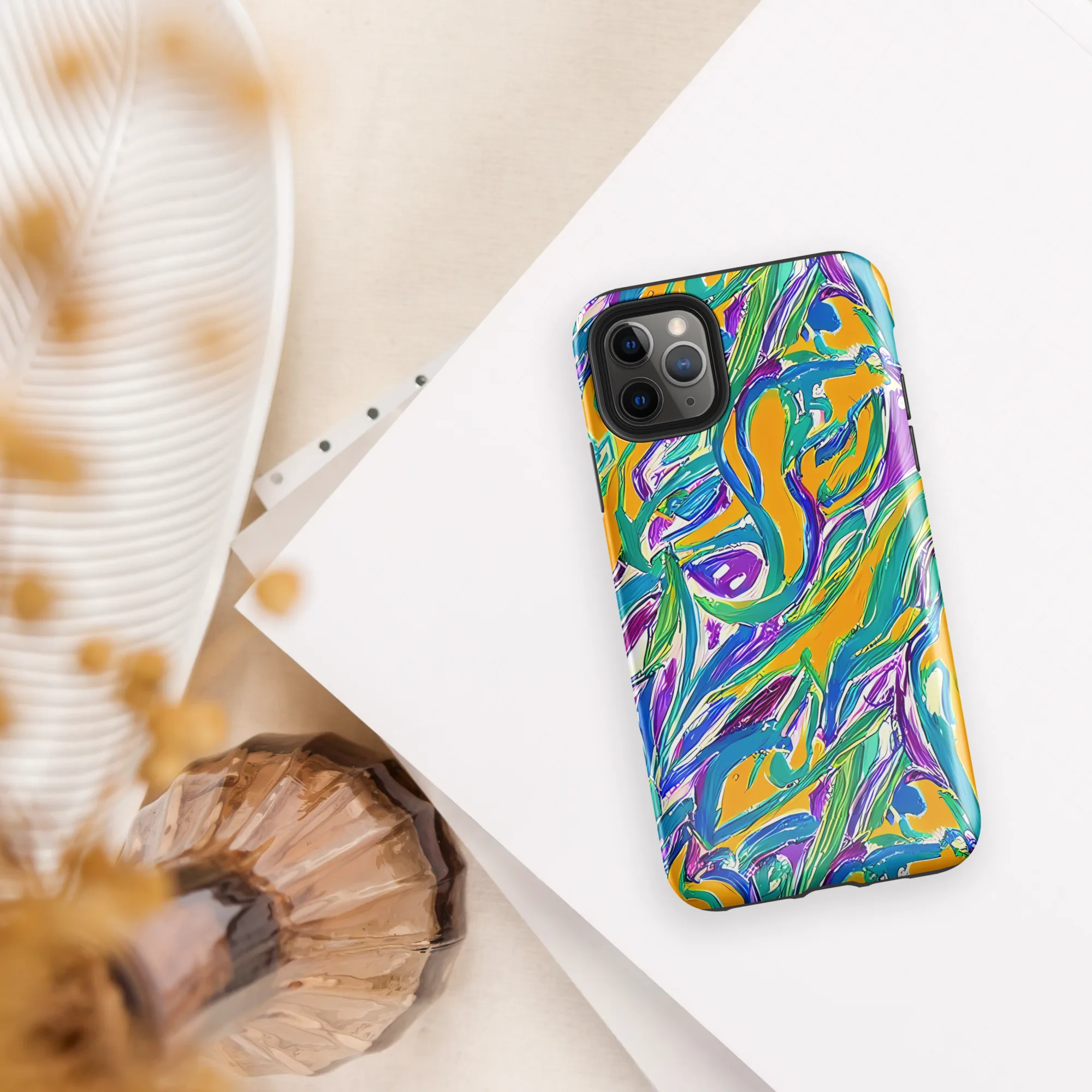 Tropical Voltage on Tough Case for iPhone® — Front
