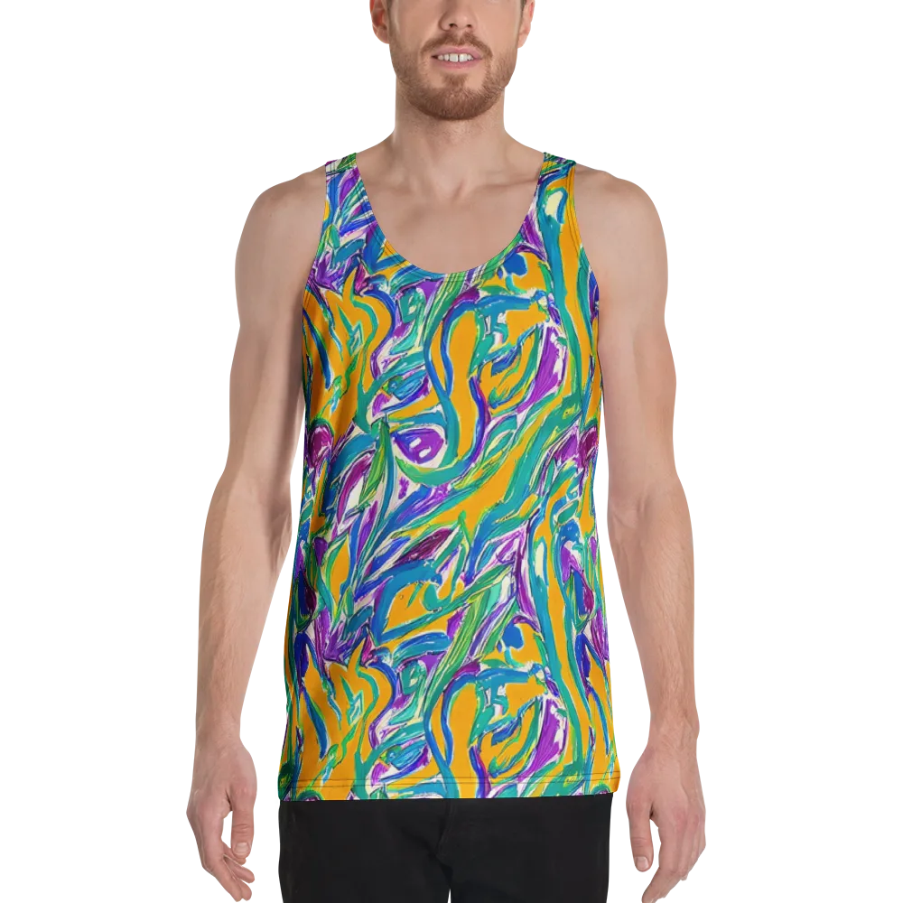 Tropical Voltage on Men's Tank Top — Front