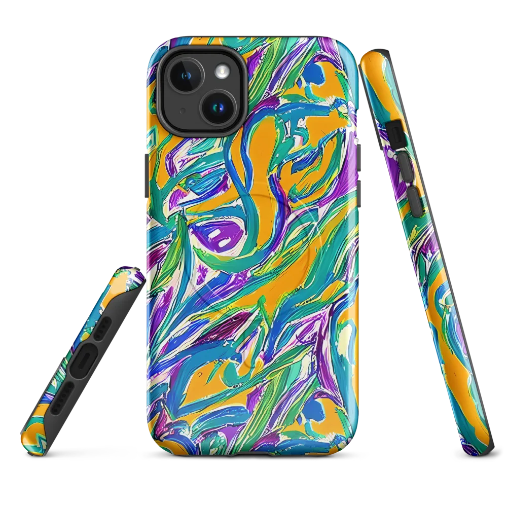 Tropical Voltage on MagSafe Tough Case for iPhone® — Front