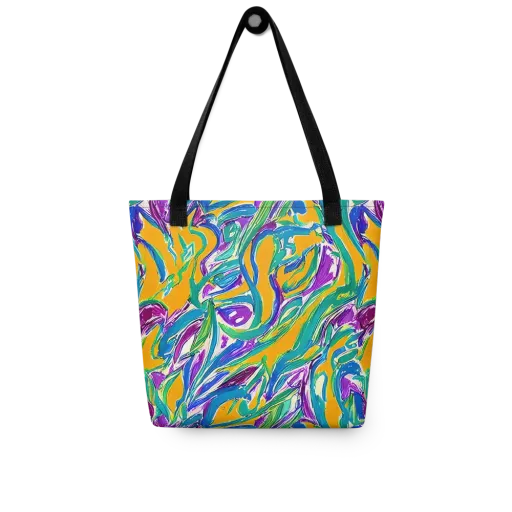 Tropical Voltage on a Tote Bag