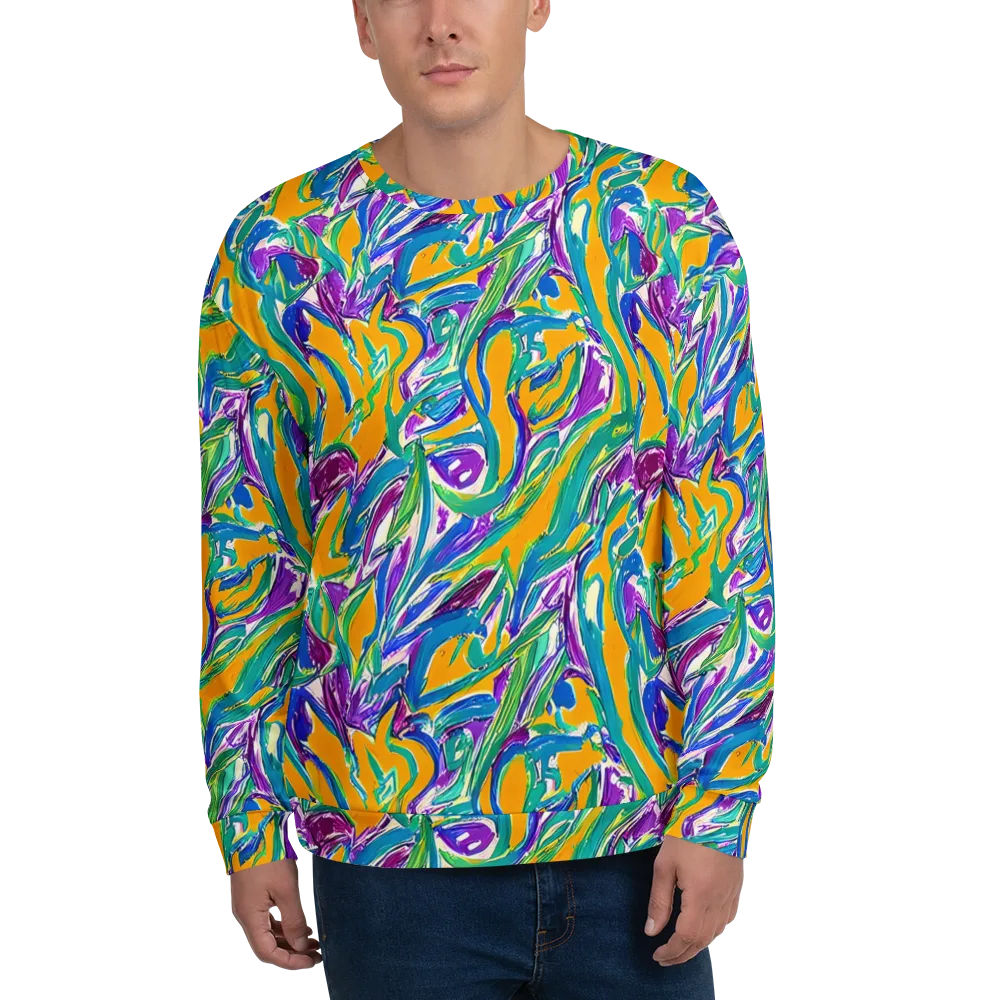 Tropical Voltage on Sweatshirt — Front