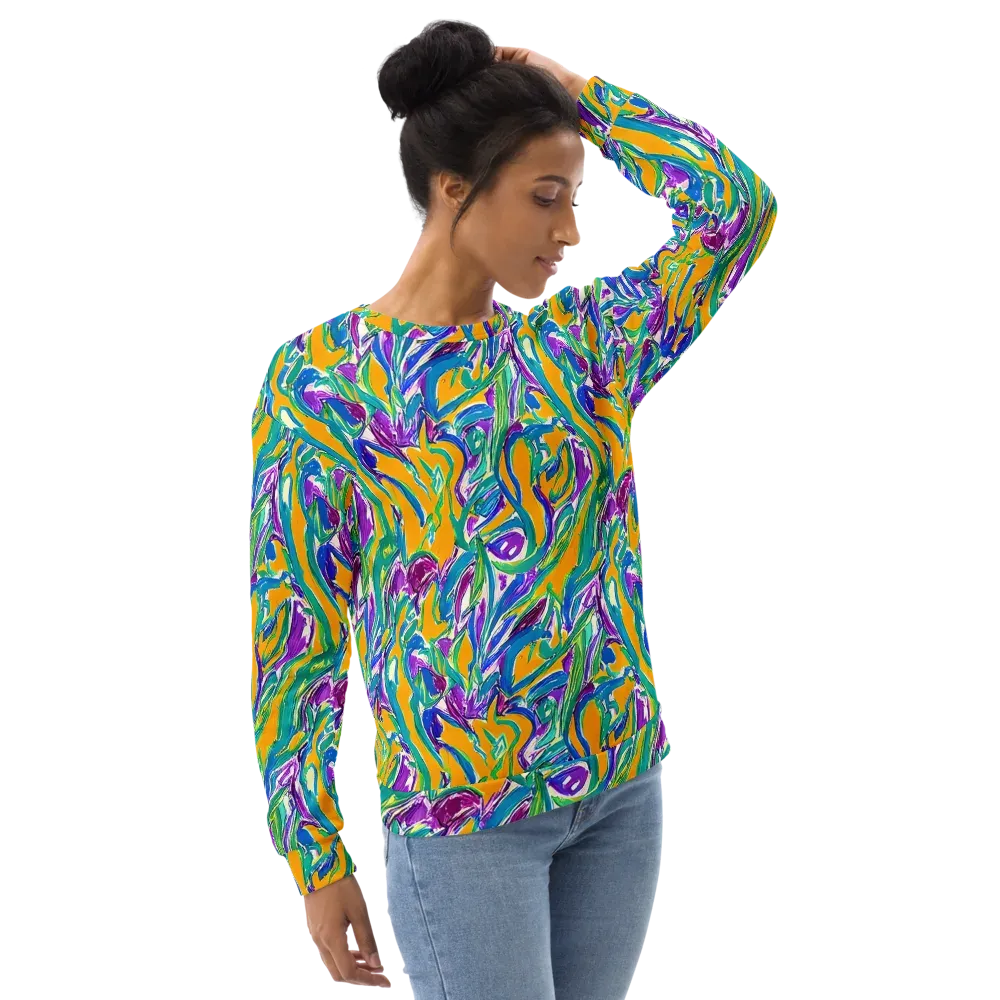Tropical Voltage on Sweatshirt — Right Front
