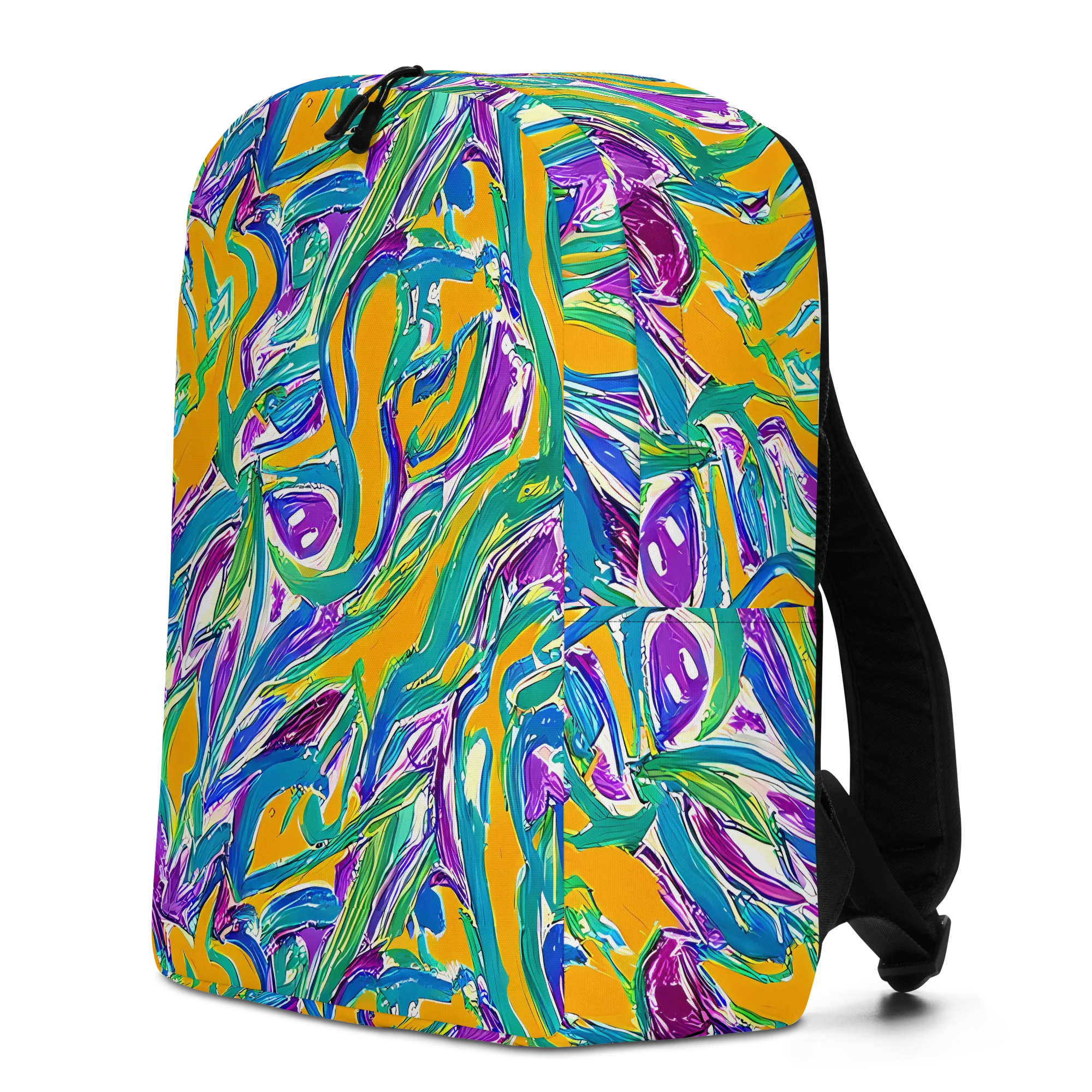 Tropical Voltage on Minimalist Backpack — Left