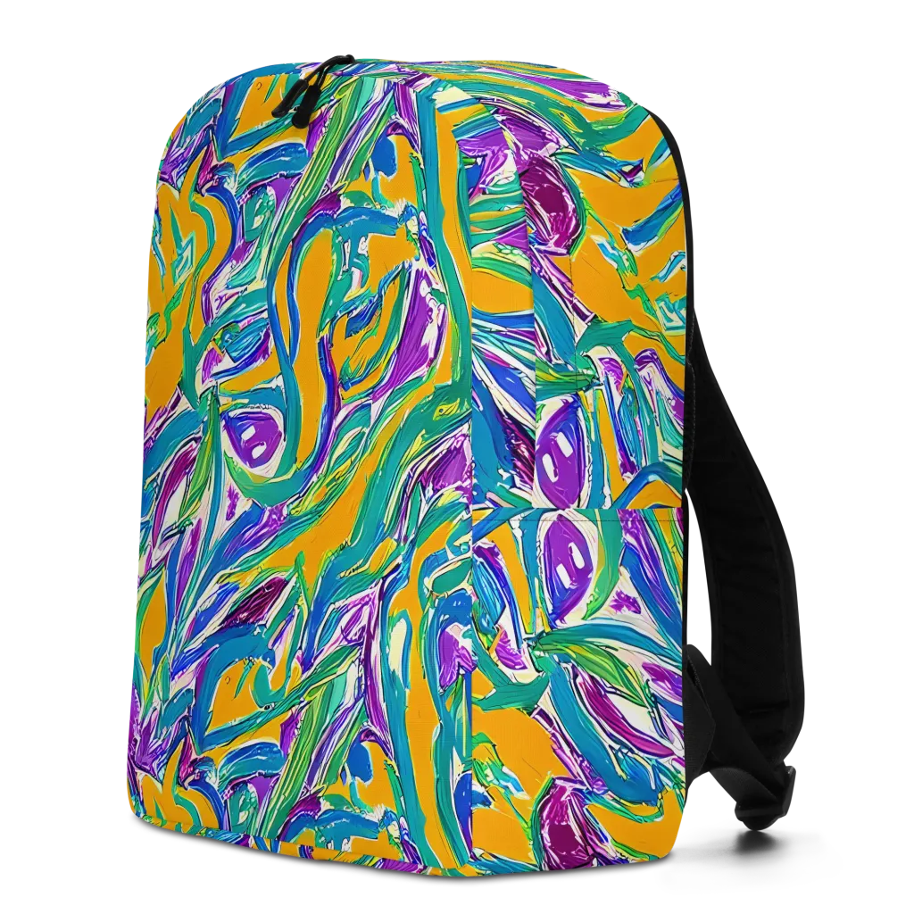 Tropical Voltage on Minimalist Backpack — Left