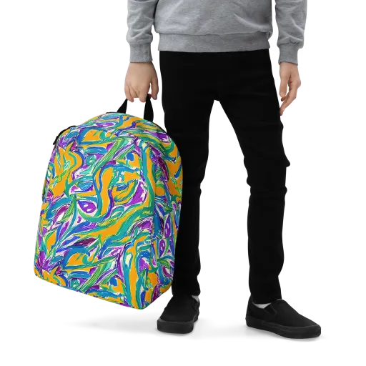 Tropical Voltage on a Minimalist Backpack