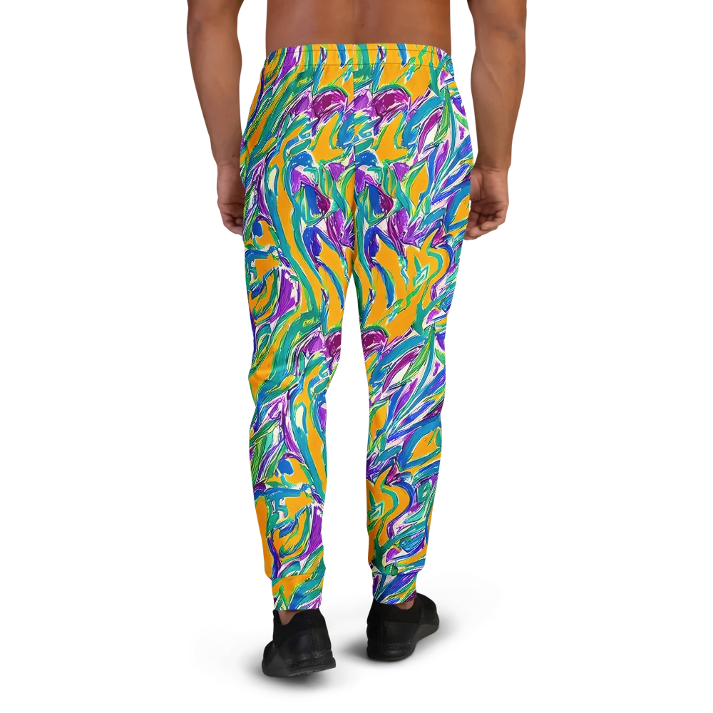 Tropical Voltage on Men's Joggers — Back