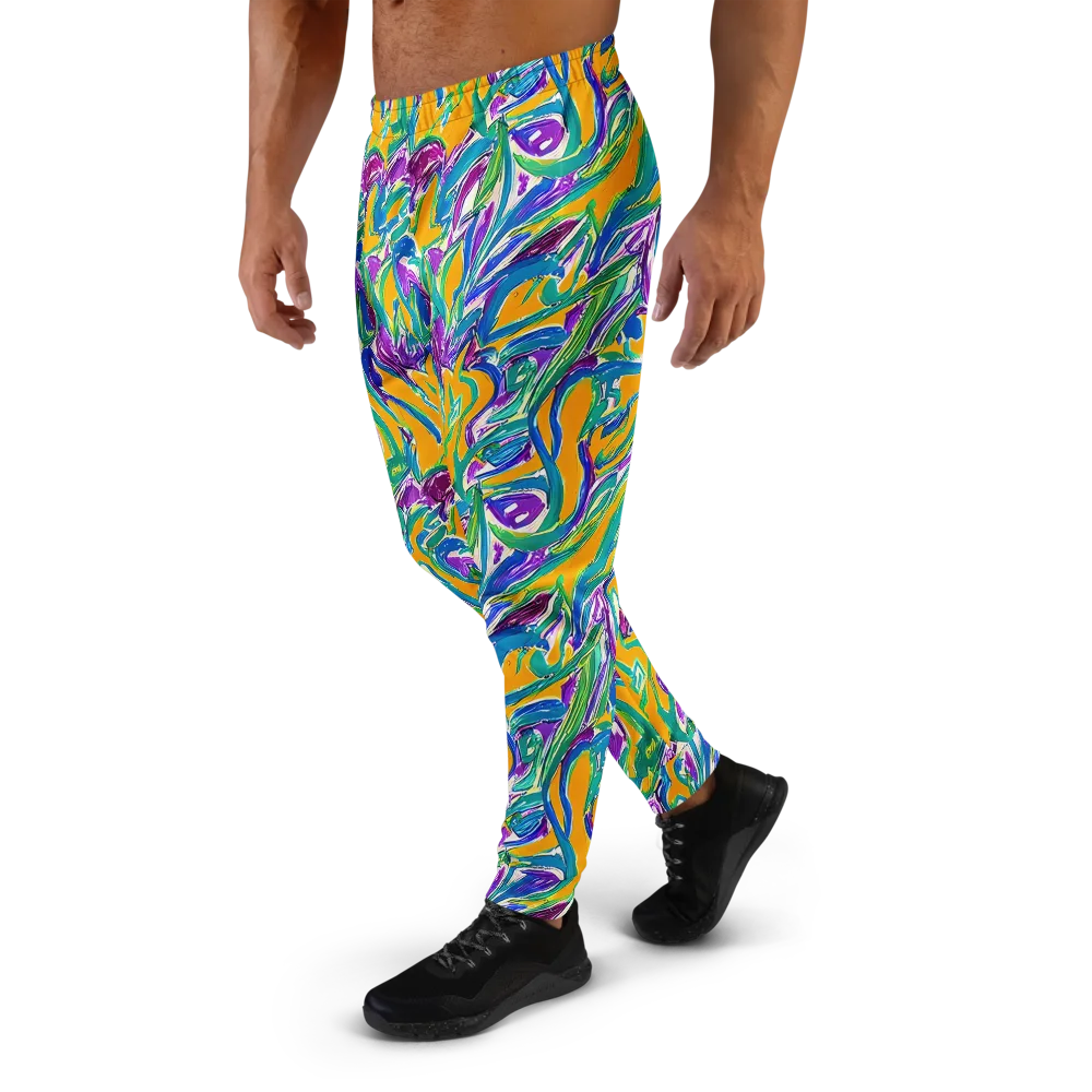 Tropical Voltage on Men's Joggers — Left