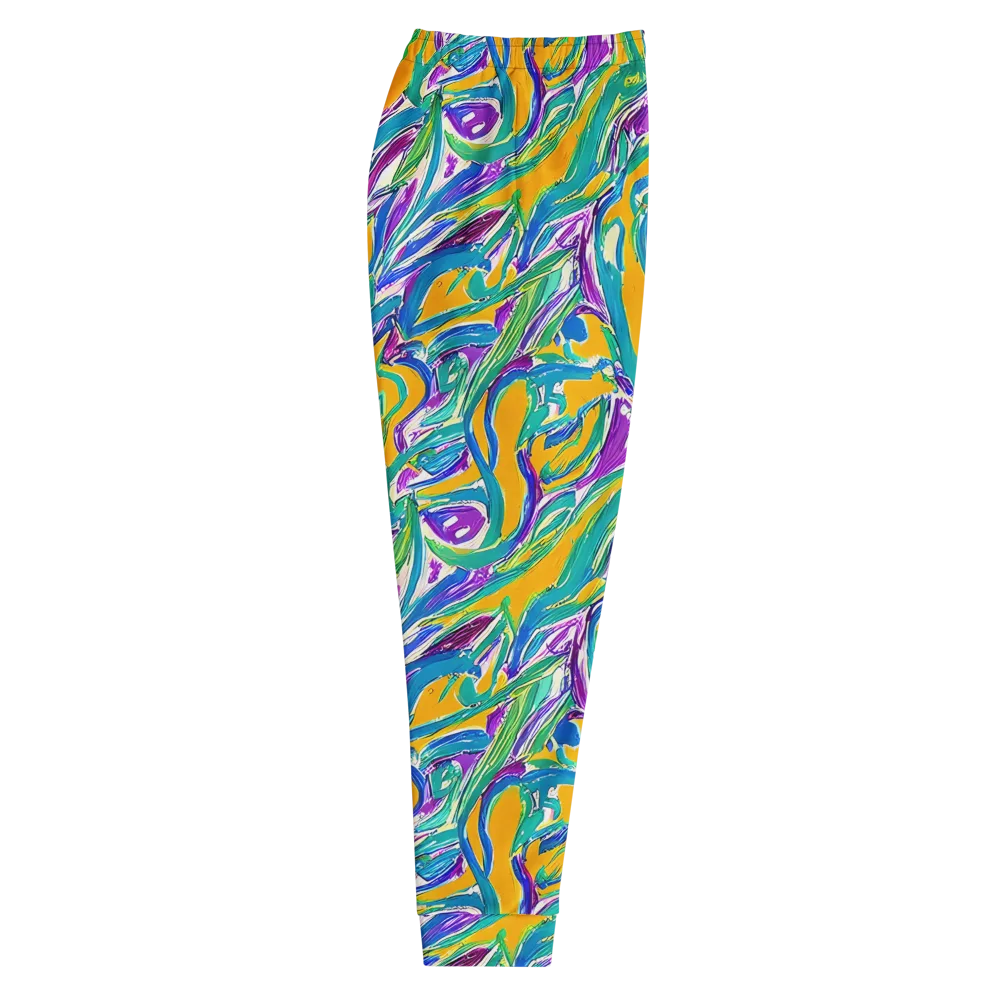 Tropical Voltage on Men's Joggers — Right