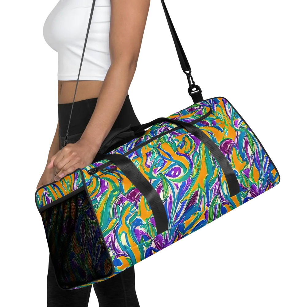 Tropical Voltage on Duffle Bag — Front