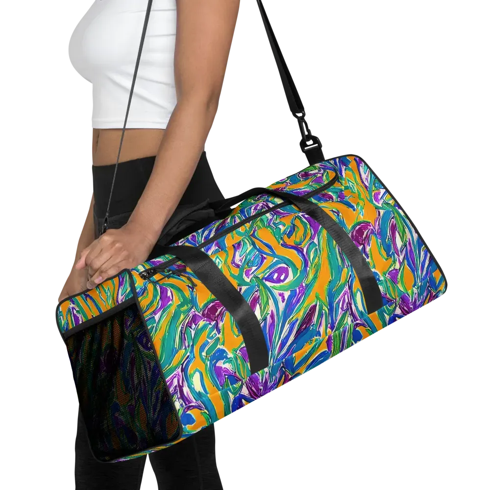 Tropical Voltage on Duffle Bag — Front