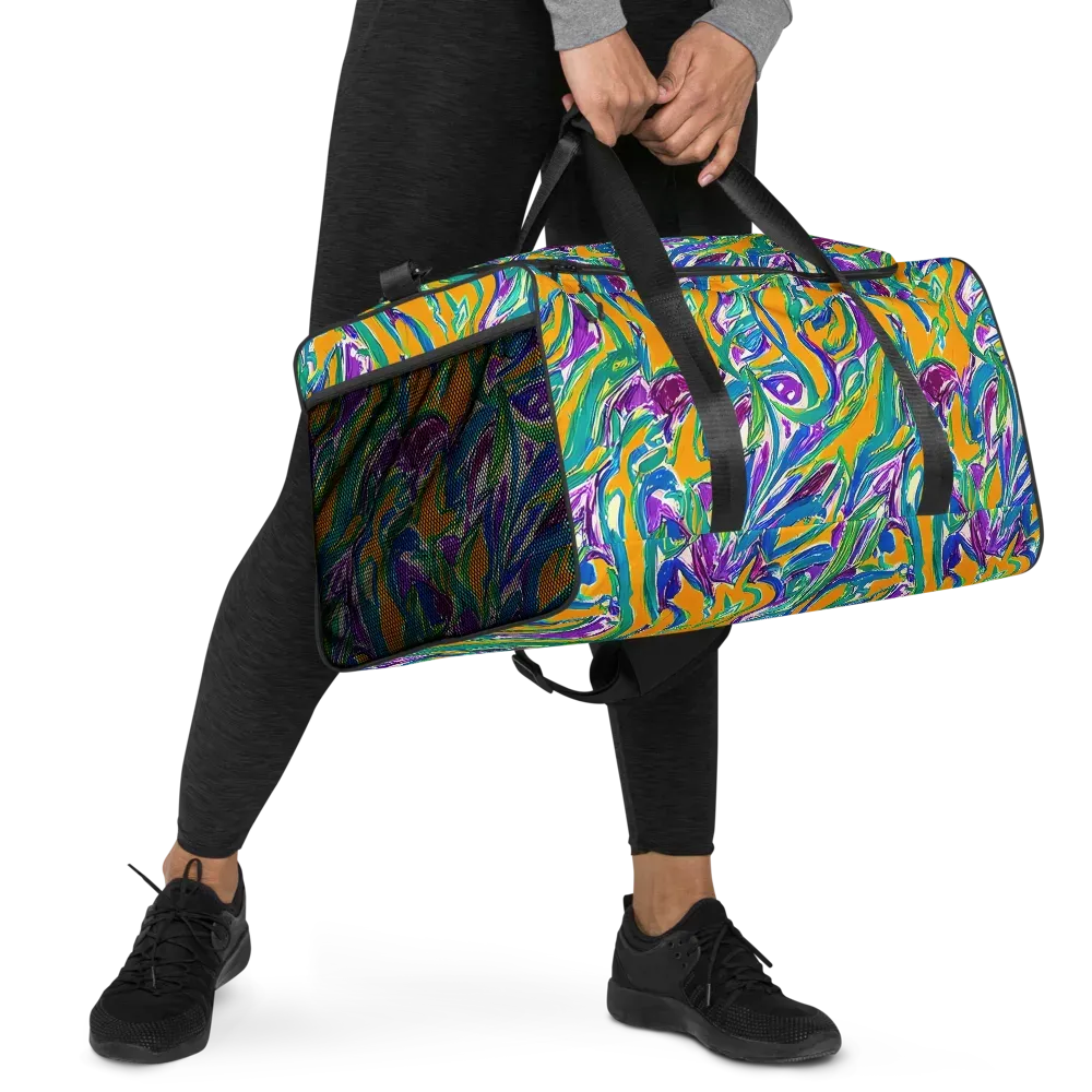 Tropical Voltage on Duffle Bag — Right Front