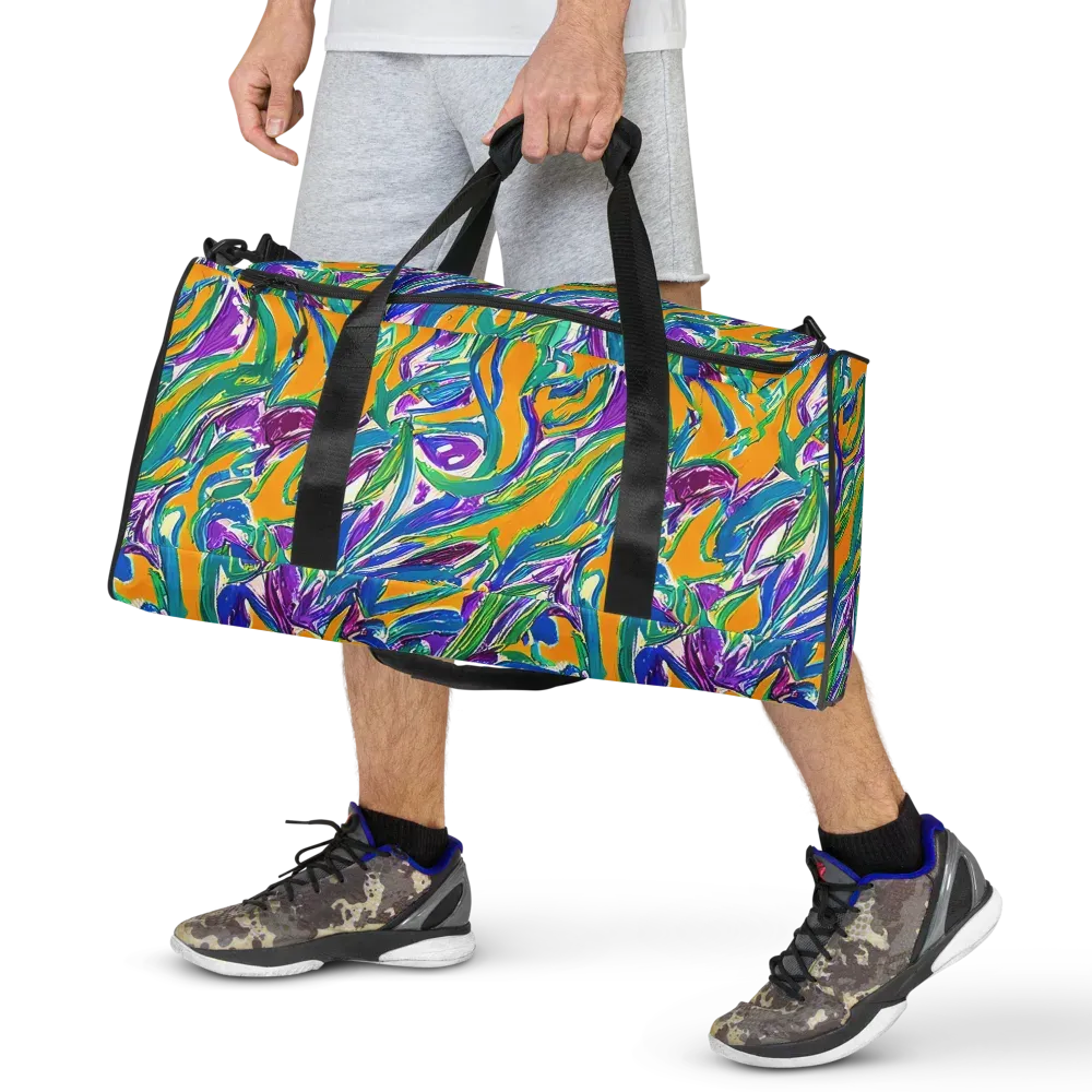 Tropical Voltage on Duffle Bag — Front
