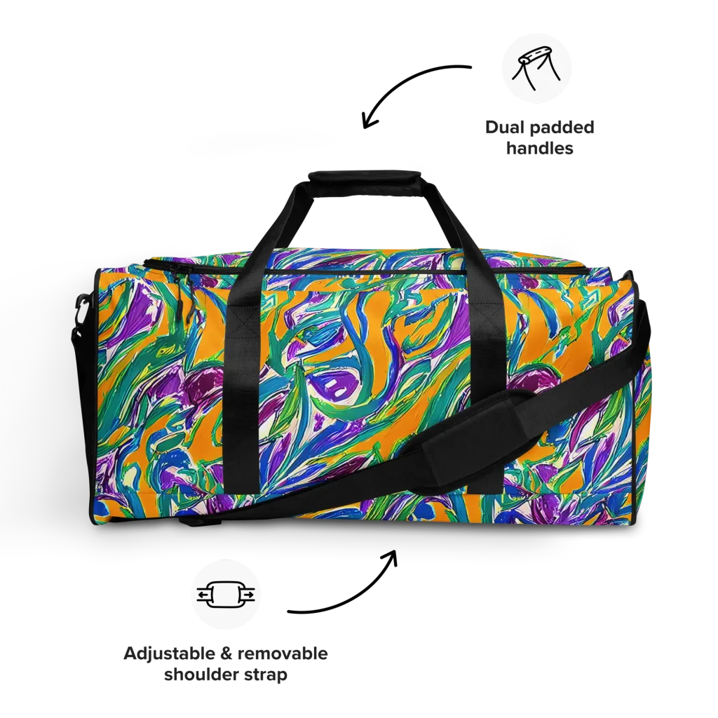 Tropical Voltage on Duffle Bag — Front