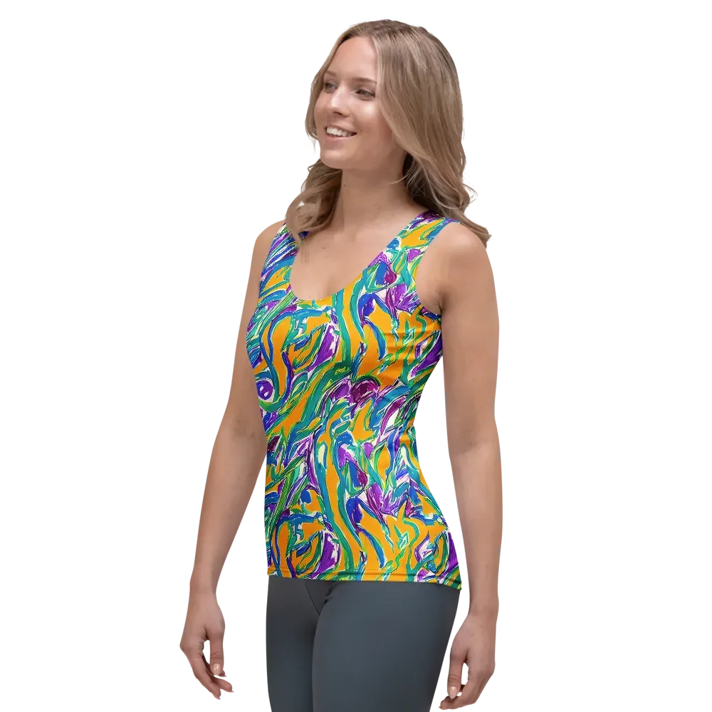 Tropical Voltage on Women's Tank Top — Left Front