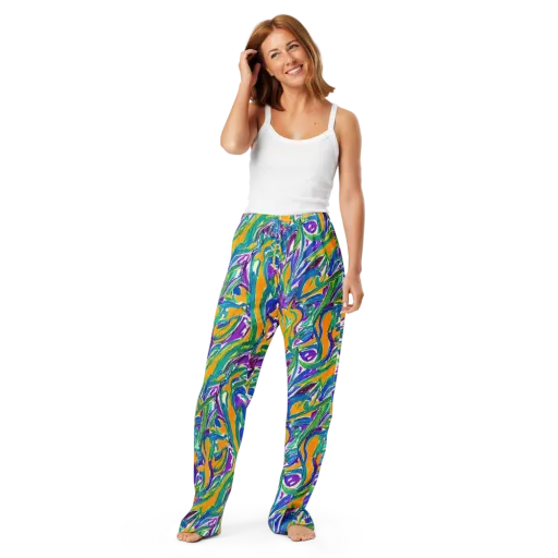 Tropical Voltage on a Women's Pajama Pants