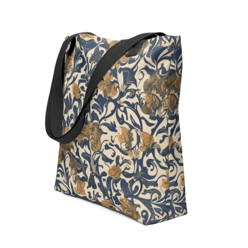 Ochre Rhapsody on a Tote Bag