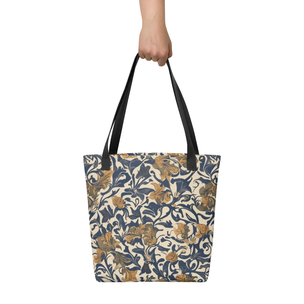 Ochre Rhapsody on Tote Bag — Front
