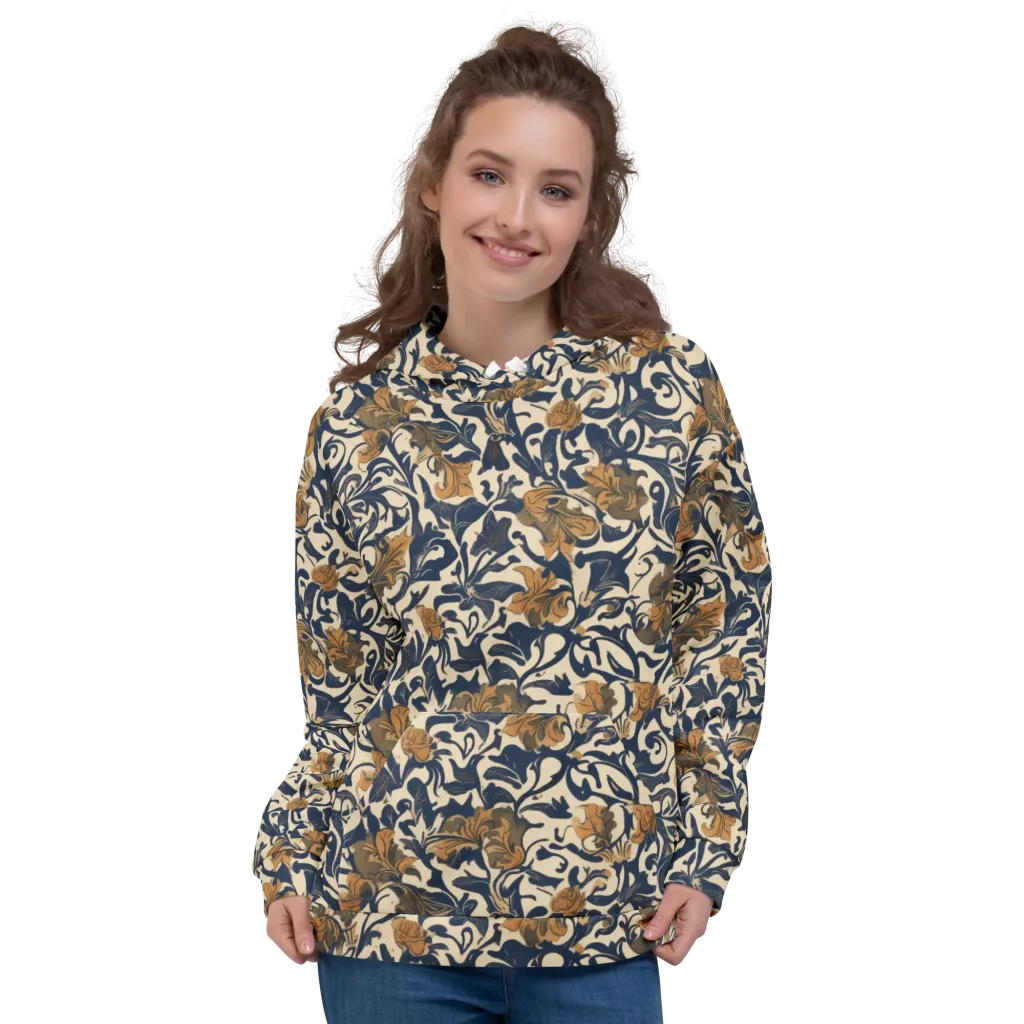 Ochre Rhapsody on Hoodie — Front